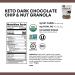 Nature's Path Keto Crunch Dark Chocolate Chip & Nut Granola - 8 oz (227 g) | Low Carb, Healthy Snack - Buy Online on GoSupps.com