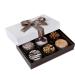 Barnetts Chocolate Cookies Sampler Gift Baskets, Prime Gourmet Food Gifts Idea For Men Women Birthday Holiday Corporate Christmas Mothers and Fathers Day, Vegan Variety Box, Candy Basket Delivery
