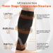 Calf Compression Sleeves for Men & Women - Leg & Shin Support for Pain Relief & Recovery - Ideal for Leg Cramps, Varicose Veins, Football, Running, Basketball, Travel, Work - Buy Online on GoSupps.com