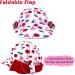 Kids Legionnaires Hat UPF 50+ Sun Protection Swim Cap - Quick Drying Boys Sun Hat with Neck Protection - UV FLAP Cherry - 6-8 Years - Buy Online on GoSupps.com