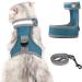 Dotoner Cat Harness and Leash Set - Escape Proof Adjustable Harness for Large and Small Cats - Lightweight and Soft - Ideal for Walking and Travel - Petsafe - Dark Blue - Buy Online on GoSupps.com