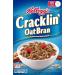 Kellogg's Cracklin' Oat Bran Cereal - High Fiber, 8 Vitamins & Minerals, Original Flavor - 16.5oz Box - Buy Online on GoSupps.com