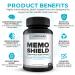 MemoShield Brain Health Supplement Advanced Memory Support with Lion's Mane Bacopa Monnieri and Ginkgo Biloba Cognitive Function and Brain Health Formula 60 Capsules - Buy Online on GoSupps.com