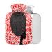 African Women Hot Water Bottle with Cover 1L Small Hot Water Bag for Pain Relief Cramps BPA Free