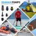 Seamax SUP Electric Air Pump for Inflatable Paddle Board | Max 20 PSI | Pro Edition with Temperature Sensor & Voltage Meter - Buy Online on GoSupps.com