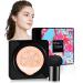 Mushroom Head Air Cushion CC Cream Foundation Fond de Teint Hydratant BB Cream Facile Appliquer Base de la Peau Cache Imperfections Durable Maquillage Nude claircissant Pigment-Naturelle Natural Color-C