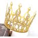 ZENFUN Set of 3 Crown Cake Toppers Crown Decorations for Party Beaded Rhinestone Mini Crown Baby Showers Cake Topper Birthday Parties Princess Themed Parties 3 Colors - Buy Online on GoSupps.com