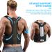 ZINUU Posture Corrector for Men and Women | Back Support Belt with Dual Support Plates | Adjustable Back Straightener Brace | Pain Relief for Neck, Back & Shoulders | Father's Day Gift | Waist 27-51 - Buy Online on GoSupps.com
