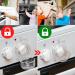 Herd Button Child Lock Set - Secure Your Stove with Transparent Glue | Easy Assembly & Baby Protection for Knobs 51mm | International Shipping Available - Buy Online on GoSupps.com
