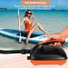 20PSI High Pressure Dual Stage SUP Air Pump for Paddle Boards, Boats, Kayaks - Orange - Buy Online on GoSupps.com
