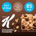 Kellogg's Barre sp ciale K | Saveur chocolat noir | Flocons multic r ales croustillantes avec de d licieuses boucles de chocolat | 100 % bl entier | 6 barres de 21 5 g (lot de 129 g) 6 Unit (Confezione da 1) - Buy Online on GoSupps.com