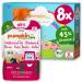 Pumpkin Organics Bio Vegetable Cereal Quets 8 Pack sweet potato blueberry pear beetroot oats without added sugar - baby food for babies from the 6th month - Vegetarian (8x100g)