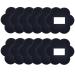 Universal waste bucket odor-absorbing filter activated carbon cleaning deodorator for trash cans compost buckets worktops and recycling baskets 12 pieces (17 cm flower)