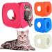 Pet Living Pop Up Cat Kitten Play Cube Fun Strong Box For Cat Rabbit Toy (Orange) - Buy Online on GoSupps.com