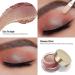 Oulac Warm Peach Glitter Cream Eyeshadow - Moisturizing Formula, Multi-Use Metallic Eye Makeup - Waterproof & Highly Pigmented - 0.42 oz - Buy Online on GoSupps.com