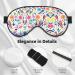 Mexican Otomi Animals Print Eye Mask | Unisex Soft Blocking Sleep Mask with Adjustable Strap - Buy Online on GoSupps.com