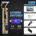 Professional Hair Trimmer for Men | Cordless T Blade Beard Trimmer | Barbers Grooming Tool with LED Display - Buy Online on GoSupps.com