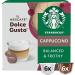  STARBUCKS STARBUCKS Cappuccino by Nescaf Dolce Gusto Coffee Capsules 6 x 12 (72 Capsules) - Buy Online on GoSupps.com