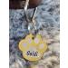 Custom Stainless Steel Paw Shape Dog & Cat ID Tag - Engraveable in 6 Colors | 3 Sizes Available | Shop Now! - Buy Online on GoSupps.com