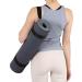 ProsourceFit Yoga Mat Carrying Sling - Adjustable 152cm Cotton Strap - Black - Buy Online on GoSupps.com
