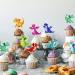 24-Piece Dragon Theme Cupcake Toppers | Mythical Cake Decorations for Weddings & Birthday Parties | Realistic Torte Picks & Event Party Accessories - Buy Online on GoSupps.com