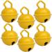 Gl bfe yellow color (6x 15 mm) Musikid Beautiful tones bell giant large medium -sized + 16 colors in 15mm 25mm 35mm Montessori children baby Christmas decoration birthday decoration wedding