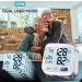 XL Wrist Blood Pressure Monitor - Accurate Automatic Digital Machine, Large LCD w/ Backlit, 2x199 Memory, Irregular Heartbeat Detector - White - Buy Online on GoSupps.com