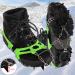 Alpidex Gr del Crampons for Mountain Shoes - 12 Teeth Manganese Steel Spikes (Size 35-47) - XL Winter Trekking & Climbing Shoe Claws - Buy Online on GoSupps.com