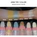 DAGEDA 3 Colors Body Glitter Highlighter Stick & Powder Set - Shimmering Fairy Makeup for Face, Hair & Body in White, Pink, and Brown - Buy Online on GoSupps.com