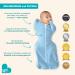 Love To Dream Swaddle UP Baby Sleeping Bag Self-Soothing Swaddles for Newborns Improves Sleep Snug Fit Helps Calm Startle Reflex New Born Essentials for Baby Warm 16-20 C 3.5-6kg White Small (3.5-6kg) White - Buy Online on GoSupps.com