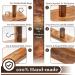 Rasolamo Handmade Wooden Ring Toss Game for Bars, Home, and Parties - Brown - Buy Online on GoSupps.com