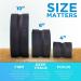 Chirp Wheel Foam Roller 3 Pack - Deep Tissue Muscle Massager & Back Stretcher - Buy Online on GoSupps.com
