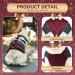Warm Christmas Dog Sweater | Cartoon Christmas Tree & Reindeer Knitwear for Cats & Dogs - XL Winter Outfits - Buy Online on GoSupps.com