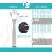 BRMDT 3-in-1 Tongue Scrapers Set for Adults and Kids - Medical Grade Stainless Steel Cleaners for Oral Care - Reduce Bad Breath - Includes Carrying Case (Silver) - Buy Online on GoSupps.com