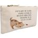 Mr. & Mrs. Panda Small Dog Makeup Bag - Gift Etui & Spring Folder for Cosmetics - White - Buy Online on GoSupps.com