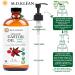 M.D. KLEAN ORGANIC CASTOR OIL 100% Cold Pressed (500ml) Amber Glass Bottle - Hexane Free | BPA Free Pump Inc | Unrefined Certified Organic | Skin Moisturizing and Conditioning Oil - Buy Online on GoSupps.com