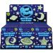 Glow in The Dark Moon and Stars Fluorescent Stickers - 24 Magical 3D Luminous Shapes for Nursery and Bedroom Decoration - Buy Online on GoSupps.com