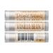 Vanilla Bean Lip Balm - 3 Pack | Moisturizing & Nourishing Lip Care for All Skin Types | International Shipping Available - Buy Online on GoSupps.com