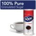N'Joy 20 oz Sugar Canister, Pack of 6 - 100% Pure Granulated Sugar with Easy Pour Lid - Bulk Size - Buy Online on GoSupps.com