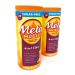 Metamucil Sugar Free Fiber Supplement, Orange Smooth 260 Servings 1.7 Pound (Pack of 2)
