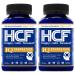 HCF Mind Boosting Supplement with Amino Acids Vitamins & Minerals for Improved Attention Focus Concentration and Cognitive Performance. (2-Pack)