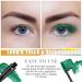 Green 4D Silk Fiber Lash Mascara with Eyelash Comb Set - Waterproof Colored Mascara for Long, Thickened Lashes - All Day Exquisite Makeup - Buy Online on GoSupps.com