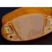 Fischer Unisex Bike Reflector 85400 Orange Yellow - One Size EU | Reflective Bicycle Accessory - Buy Online on GoSupps.com