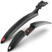 VELMIA Bike Fender Set 24-29 inch - Universal Bike mud Guard, Mountain Bike Fender Against Splashing Water & Dirt I Bicycle fenders, Bike fenders