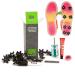 Golfkicks Golf Traction Kit for Sneakers with DIY Golf Spikes - Add Soft Spikes to Almost Any Shoe, 20 Count Black