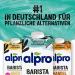 Alpro Barista Foamable Coconut Drink 1L | 100% Plant-Based Vegan & Dairy-Free | 8-Pack - Perfect for Coffee & Lattes - Buy Online on GoSupps.com