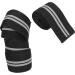 Buy Elastic Sports Knee Brace for Gym & Weightlifting - Black & Gray - Optimal Support for Cross Training - Buy Online on GoSupps.com