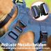 Rabbitgoo No Pull Dog Harness for Medium & Large Dogs | Tactical Safety Vest with Metal Buckle & Handle | Adjustable Breathable Design - XL Blue (1 Pack) - Buy Online on GoSupps.com