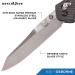 Benchmade 940 EDC Manual Open Folding Knife - Made in USA - Reverse Tanto Blade - Carbon Fiber Handle/Satin Finish - Buy Online on GoSupps.com