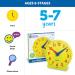 Buy Learning Resources Big Time Learning 12-Hour Learning Clock - Educational Toys for Kids - International Shipping Available - Buy Online on GoSupps.com